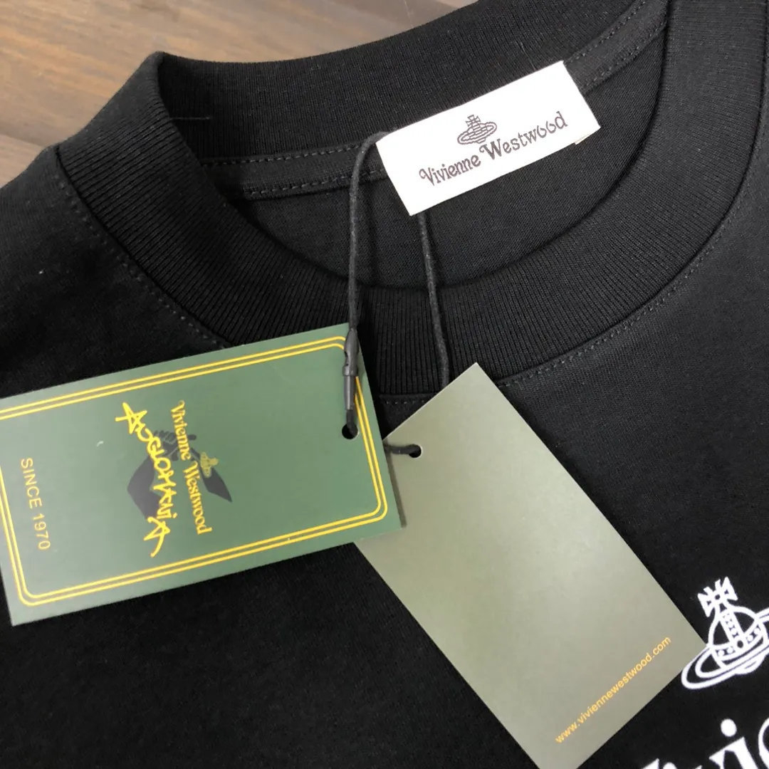 💥 Vivienne Westwood/ · New Arrival T ！ Premium ， ！ ！ ！ ！ ！ Breathable ！ ， 。 ： Cream White Black Sizes：M-3XL （ ）